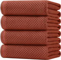 Homaxy 100% Cotton Waffle Weave Kitchen Dish Towels, Ultra Soft Absorbent Quick by Homaxy