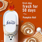 Febreze Plug In Air Freshener, Odor-Fighting Scented Oil Refill, Pumpkin Roll - Image 4