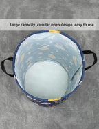 QUEENLALA Large Storage Basket, Laundry Hamper/Bathroom/Home Decor/Collapsible - Image 7