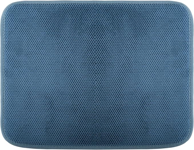 Dish Drying Mat, Microfiber Ultra-Absorbent Kitchen Counter Mat, Ideal Dish - Image 6