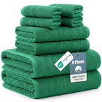 Casa Platino 100% Mercerized Cotton Bathroom Towel Set by CasaPlatino