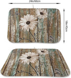Floral Dish Drying Mat 18x24 Inches - Image 5