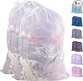 Polecasa Diamond Mesh Laundry Bags, Extra Large Laundry Hamper Liner, Laundry by Polecasa