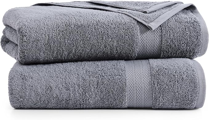 LANE LINEN Jumbo Size Bath Sheets 2 Piece, 35 by 66 Inch - Image 2