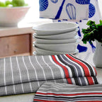 Urban Villa Kitchen Towels Waffle Stripes Dish Towels - Image 6