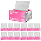 Colortrak Embossed Sheets Silver Aluminum Foil Pop-up Dispenser, 12 Boxes by Colortrak