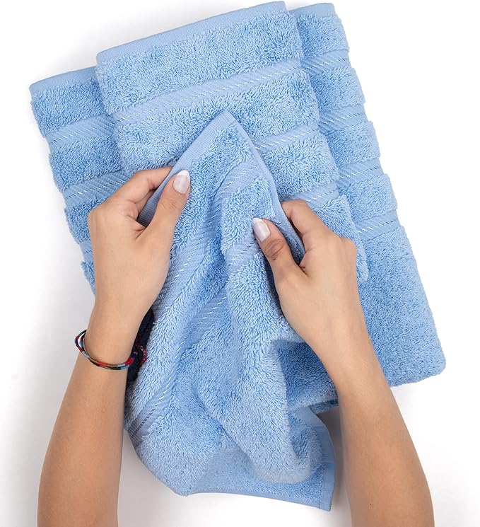 American Soft Linen 35x70 Jumbo Large Bath Towel, 600 GSM 100% Cotton Turkish - Image 4