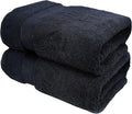 GLAMBURG 700 GSM Premium Cotton 2-Pack Oversized Extra Large Bath Sheet Set by GLAMBURG