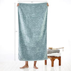 SKL Home CloudSoft Cotton Luxury 4 Pc Bath Towel Set - Image 3