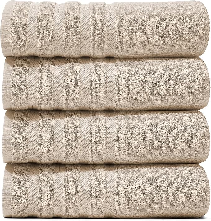Hearth & Harbor Bath Towels for Bathroom by HearthHarbor