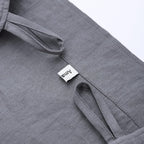 Amazhiyu Pure Linen Over The Door Laundry Hanging Hamper Bag - Image 5