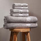 Fabdreams 100% Organic Cotton Bath Towel Set of 6 700 GSM Hotel Premium Plush by Fabdreams