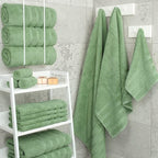 American Soft Linen Luxury 4 Piece Bath Towel Set, 600 GSM 100% Cotton Turkish - Image 2