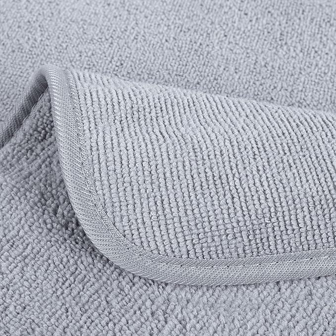 POLYTE Premium Lint Free Microfiber Washcloth Face Towel, 13 x 13 in - Image 2