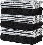 Popcorn Stripe Cotton Kitchen Towels - Image 4