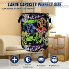 Funny Game Machine Laundry Basket Oxford Cloth Colorful Game Laundry Hamper - Image 3