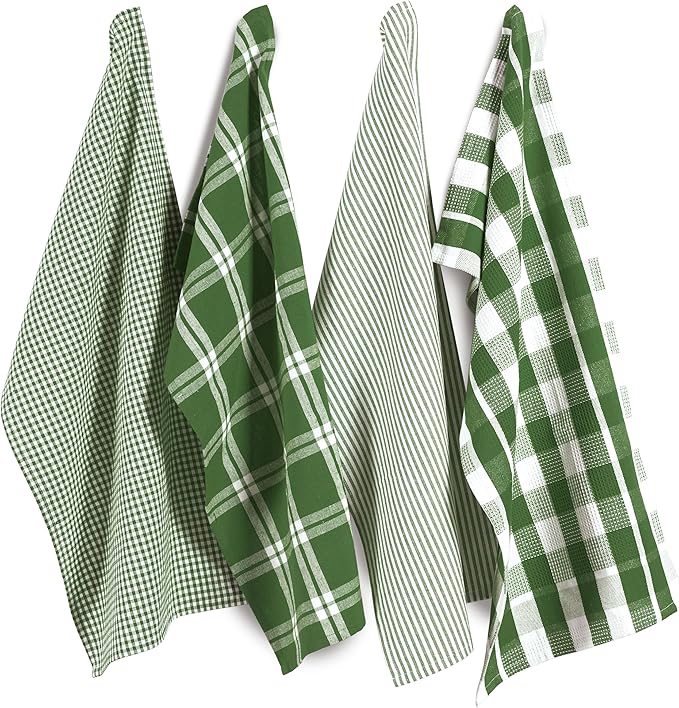 LANE LINEN 100% Cotton Kitchen Dish Cloths, Ultra Soft Absorbent Quick Drying by LaneLinen