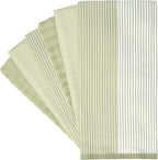 Premium Kitchen Towels | Large Cotton Dish Towels | Flat & Terry Highly - Image 3