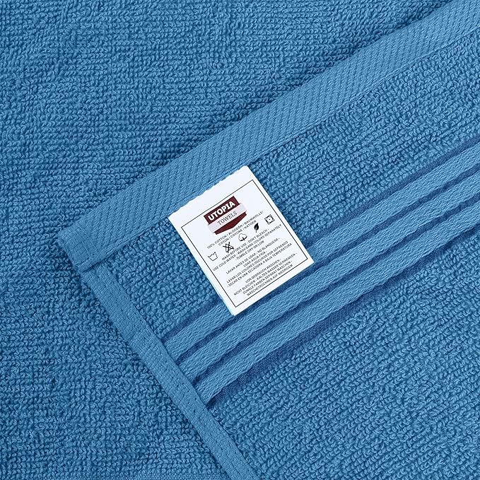 Utopia Towels Wash Cloths Set, 12 by 12 Inches, 100% Cotton Ring Spun, Highly - Image 2