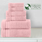 Elegant Comfort Luxury 6-Piece Towel Set, Premium Soft 100% Turkish Cotton - Image 5