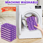6 Pack Reusable Mop Pads Compatible - Image 4