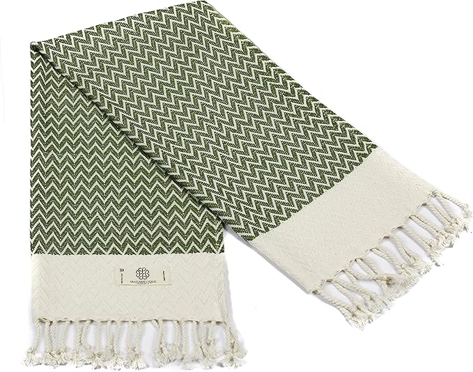 Madamelique Exclusive Hand Towels Set of 2-18 x 40 Inches - Image 5