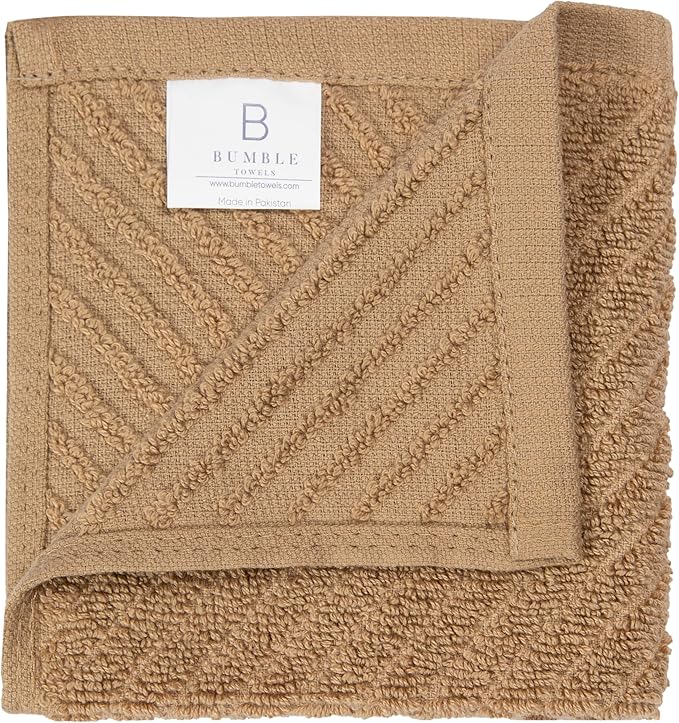 Bumble Towels Premium Kitchen Dish Cloths | 8 Pack | Diagonal Deluxe Dish Cloth - Image 6