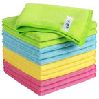 MR.SIGA Microfiber Cleaning Cloth, Size:12.6" x 12.6" by MRSIGA