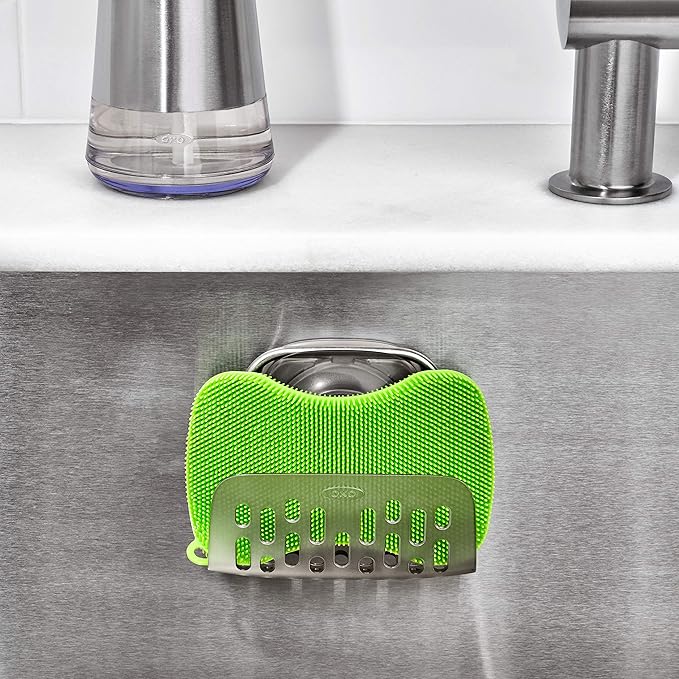 OXO Good Grips Stronghold Suction Sponge Holder - Image 8