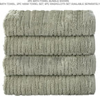 SKL Home CloudSoft Cotton Luxury 4 Pc Bath Towel Set - Image 6