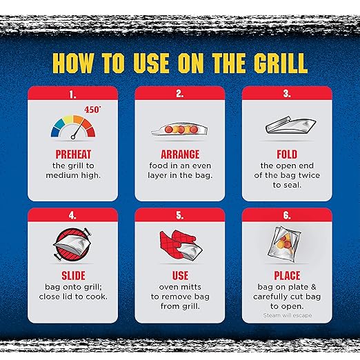 Kingsford 10259994115 Extra-Tough Grilling Bags, 15.5" X 10" - Image 5