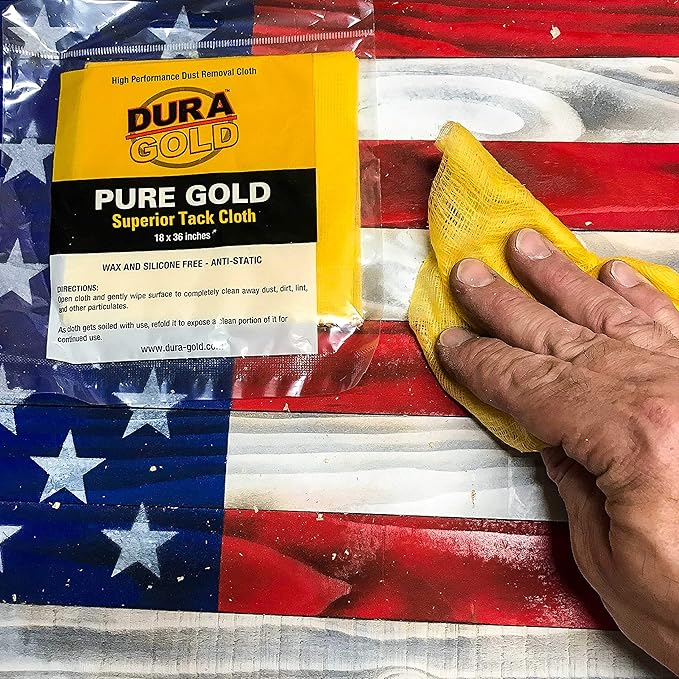 Dura-Gold - Pure Gold Superior Tack Cloth, Woodworking, Automotive Paint - Image 6