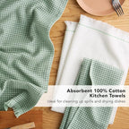 KitchenAid Gourmet Series Gridlines Kitchen Towels 3-Pack Set, 100% Cotton - Image 7