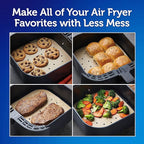 Reynolds Kitchens Air Fryer Liners Disposable, Unbleached Parchment Paper Sheets - Image 8