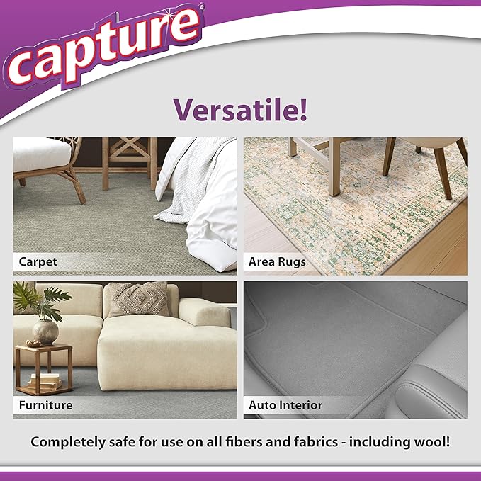 Capture Carpet & Rug Dry Cleaner w/Resealable lid - Image 2