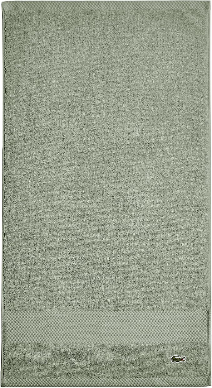 Lacoste Heritage 100% Supima Cotton Hand Towel, Premium Super Soft Bath Towel by LACOSTE