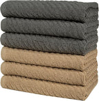 Premium Kitchen Towels | Large Cotton Kitchen Hand Towels | Dish Towels | - Image 6