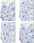 Chinoiserie Floral Kitchen Dish Towels 16x24 Inch, Chinoiserie Decor by Unknown