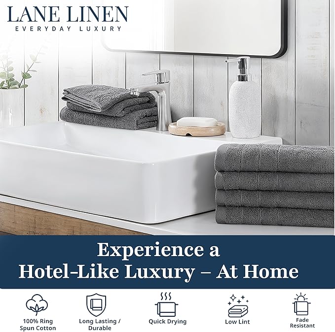 LANE LINEN Hand Towels for Bathroom - Image 2