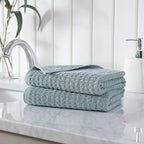 Tommy Bahama- Hand Towel Set, Highly Absorbent Cotton Bathroom Decor, Low - Image 2