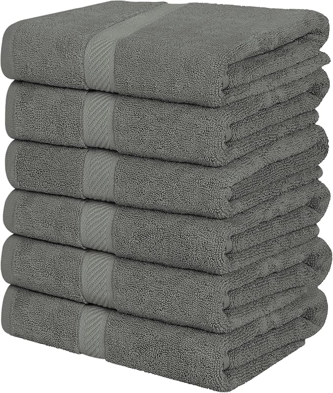 Utopia Towels 18 Pack Bath Towel Set, 500 GSM 100% Ring Spun Cotton Medium - Image 2