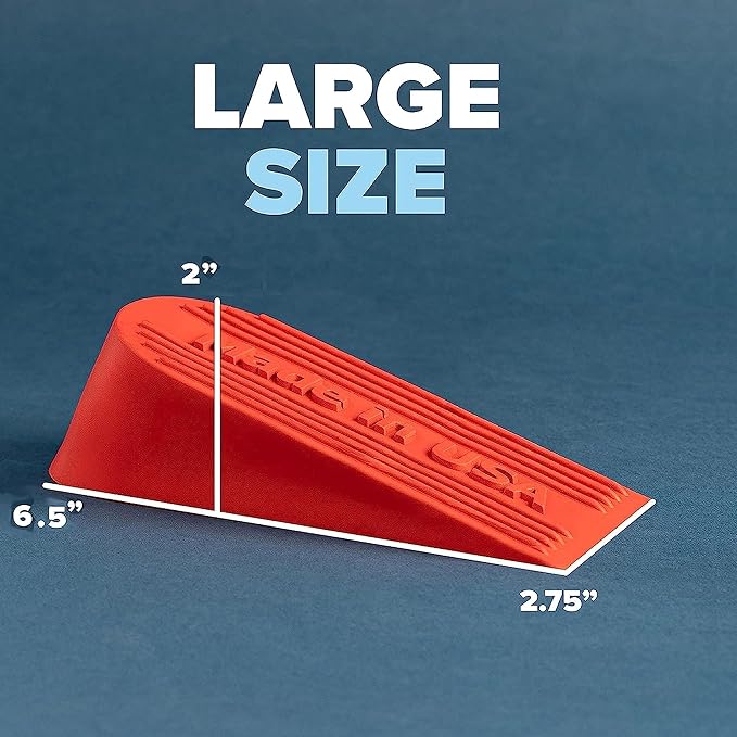 Large Big Rubber Door Stopper Made in USA - Image 3