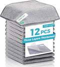 12Pcs New Upgrade 2-Layer Non Scratch Wire Dishcloth, Wire Dishwashing Rag by Unknown