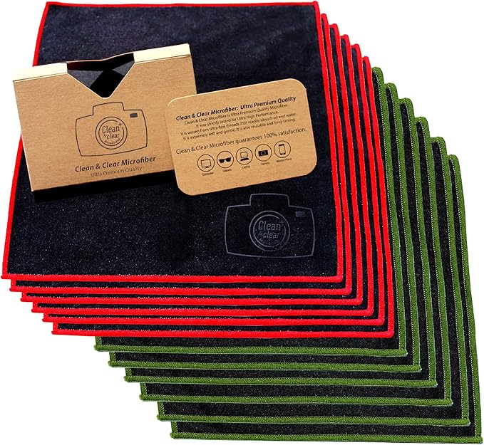 Clean & Clear Microfiber Cleaning Cloth, Extra Large Ultra Premium Microfiber by CleanClearMicrofiber
