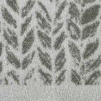 SKL Home Distressed Leaves 100% Turkish Cotton Premium Bath Towel, 600 GSM - Image 2