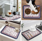 4th of July Dish Drying Mats for Kitchen Counter Patriotic Independence Day - Image 7