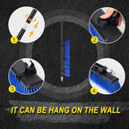 18 Inches Outdoor Push Broom Heavy Duty Shop Broom - Image 3
