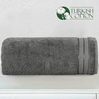 Elegant Comfort Three Line Popcorn Extra Large Luxury Bath Towel - Image 3