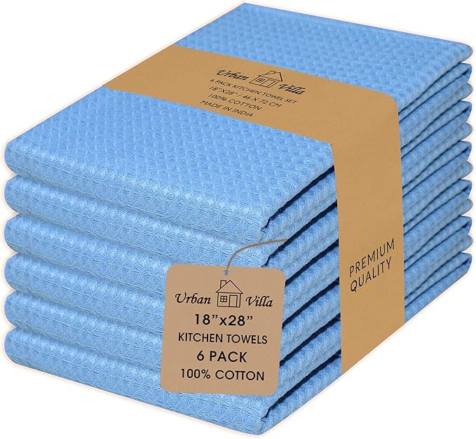 Urban Villa Kitchen Towels Waffle Dish Towels by CottonTrends