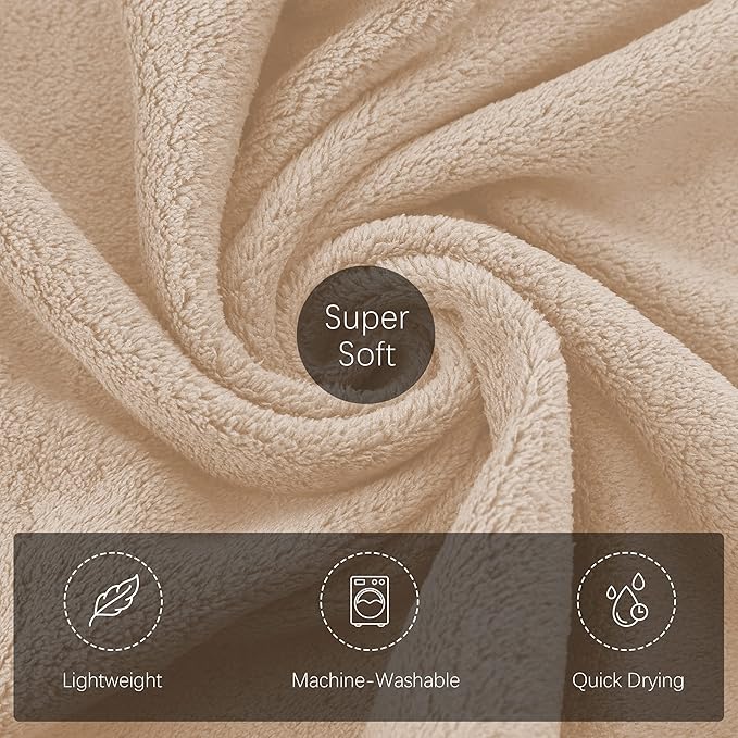 TENSTARS Silk Hemming Bath Towels - Image 7